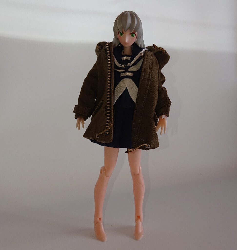 モッズコート　カーキ3
