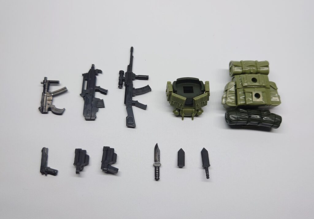 ヘキサギア　アーリーガバナー　密林戦仕様　装備