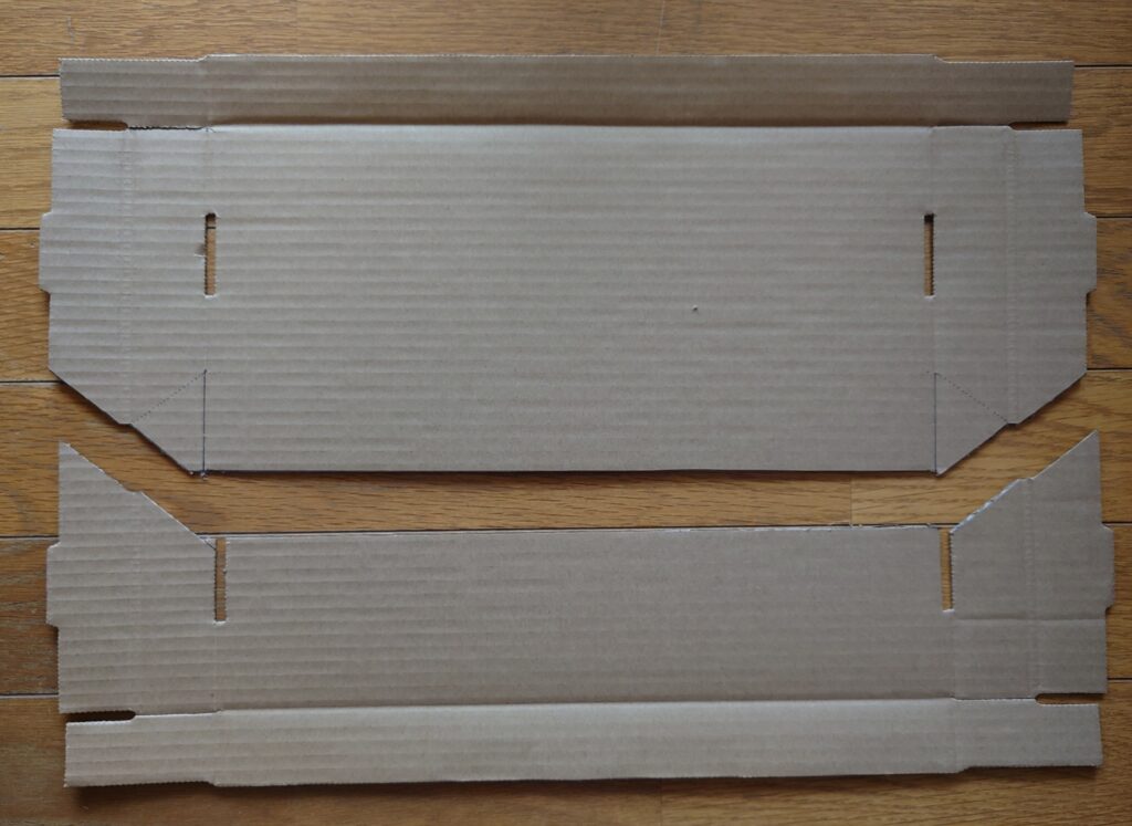 自作集塵ボックス作り方
フタカット例