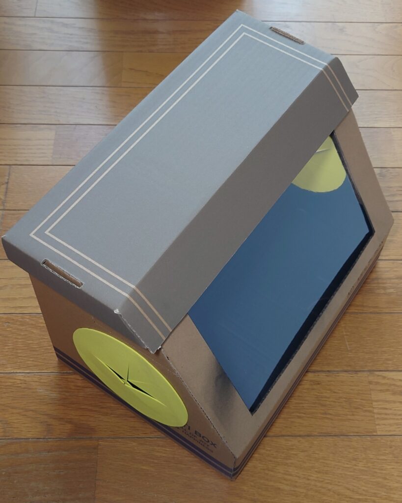 完成!自作集塵ボックス